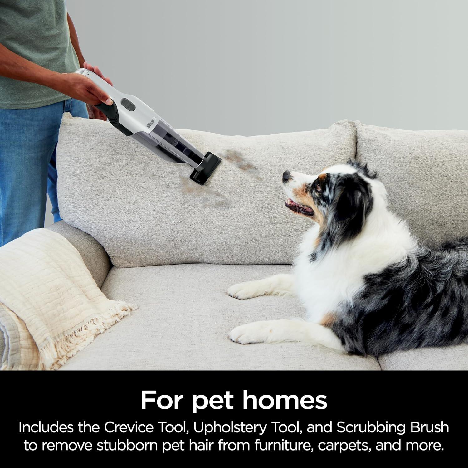 Aspiradora de Mano Shark Cyclone PET 0.73 kg Succión HyperVelocity