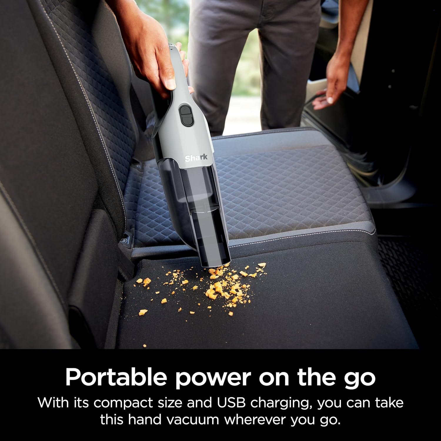 Aspiradora de Mano Shark Cyclone PET 0.73 kg Succión HyperVelocity