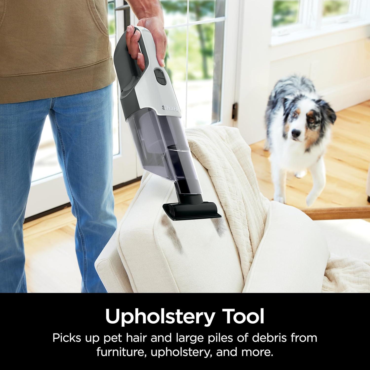 Aspiradora de Mano Shark Cyclone PET 0.73 kg Succión HyperVelocity