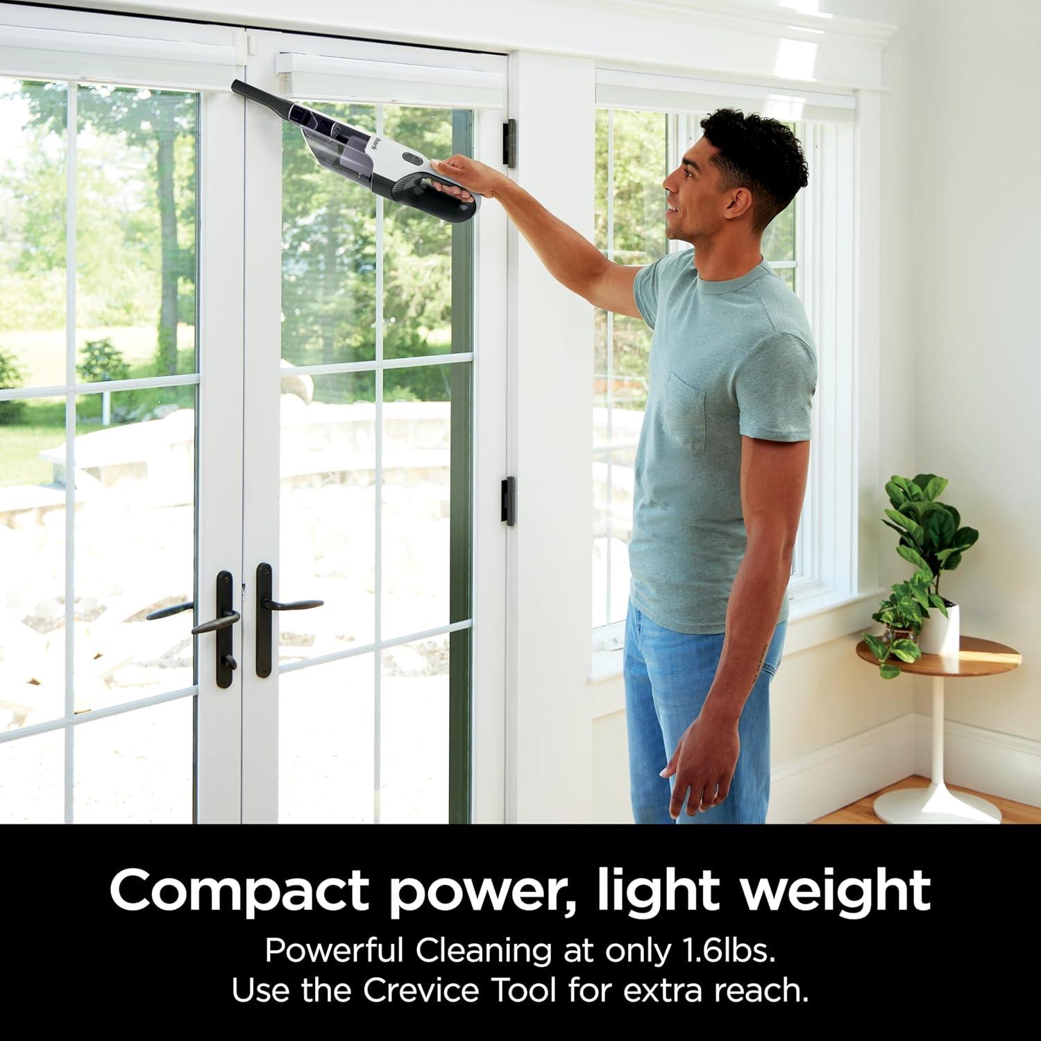 Aspiradora de Mano Shark Cyclone PET 0.73 kg Succión HyperVelocity