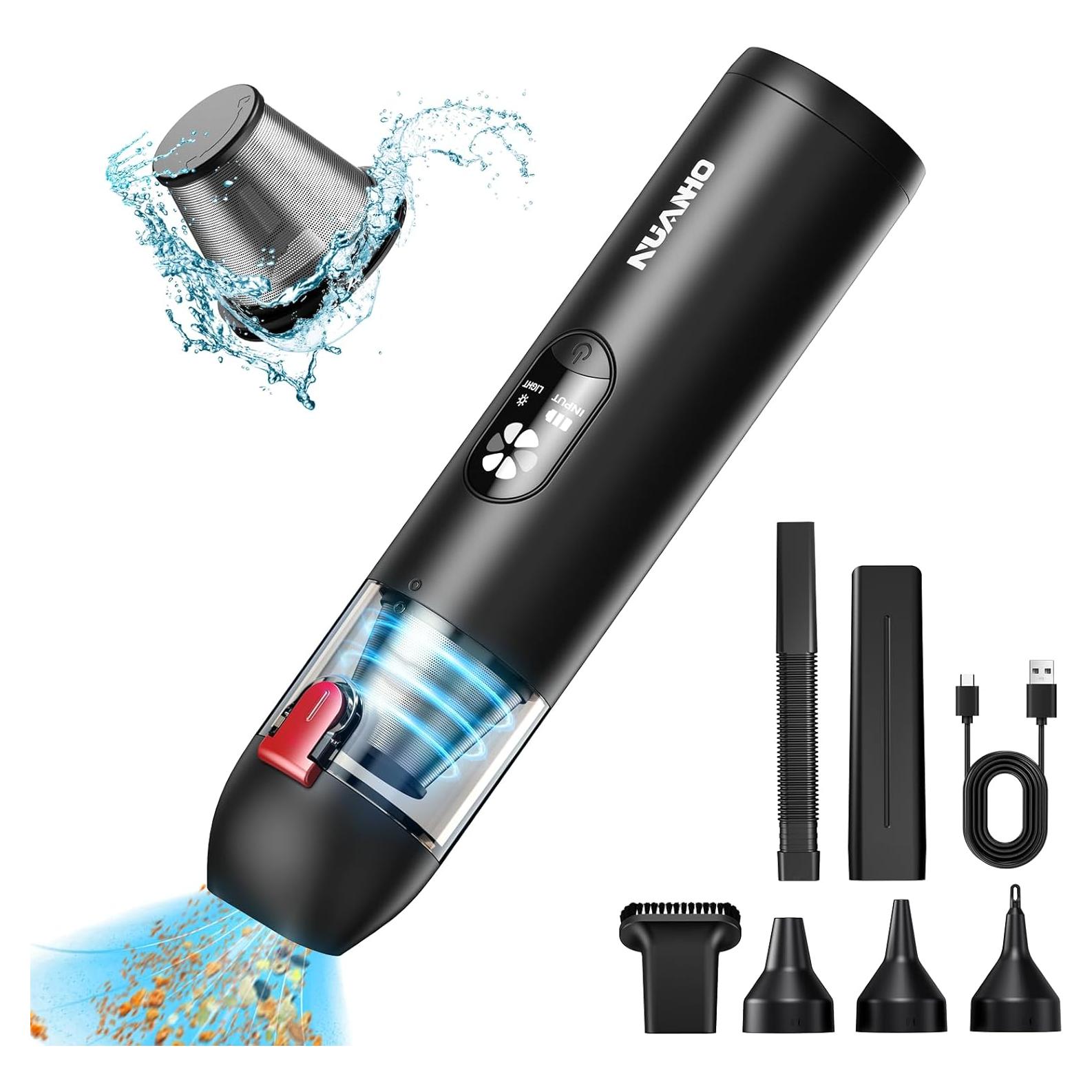 Aspiradora de Mano Nuanho NO-VC01 15000Pa Inalámbrica 4-en-1