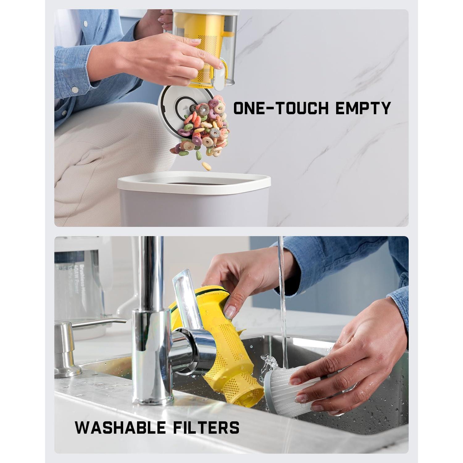 Aspiradora de Coche Fanttik V9 Inalámbrica 15000Pa 600ml