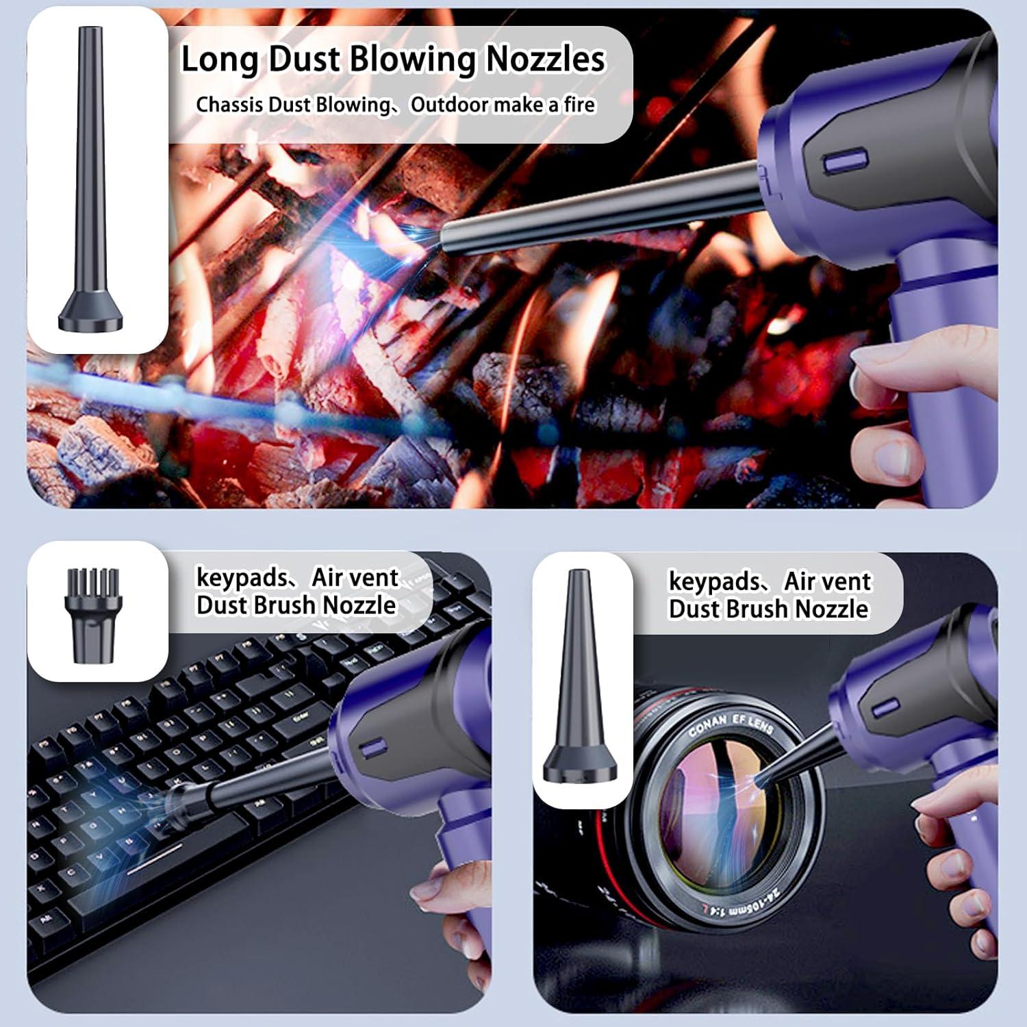 Aspiradora de Coche Portátil Wagkew 20000PA 120W Sin Cable