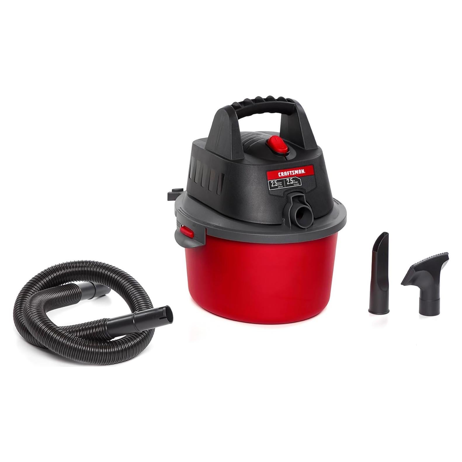 Aspiradora Húmeda y Seca CRAFTSMAN 9.46L 2.5 HP Portátil