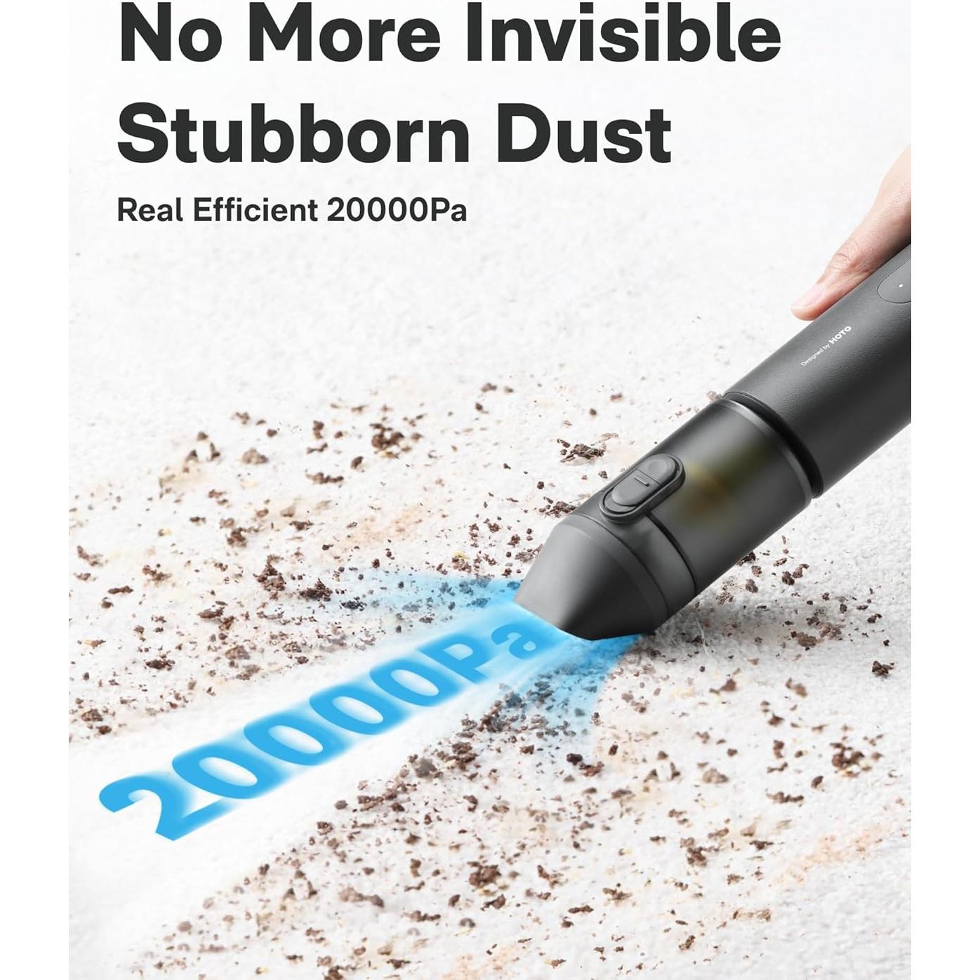 Aspiradora de Mano Inalámbrica HOTO 4 en 1 20000Pa Compacta