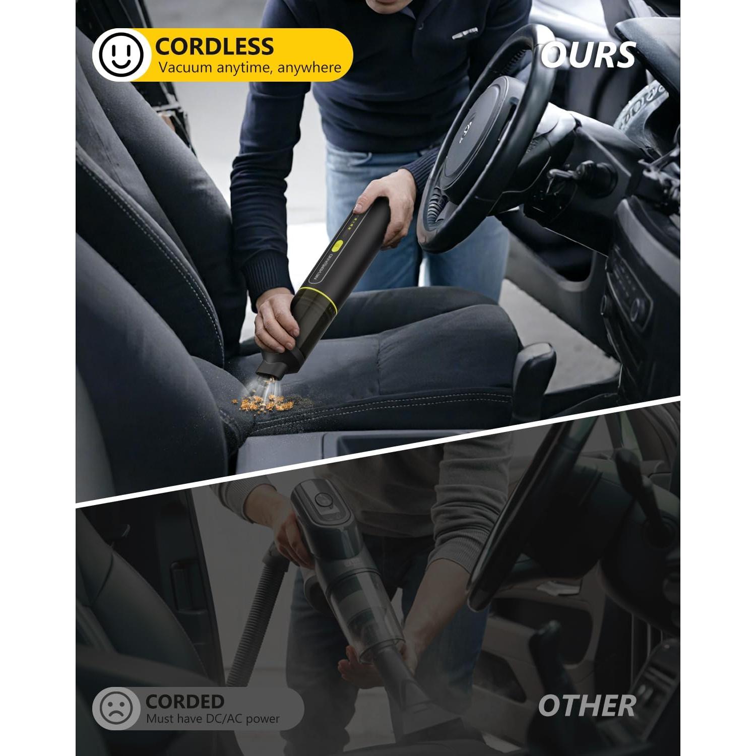 Aspiradora Portátil Inalámbrica NEVERLAND 20kPa 4 en 1