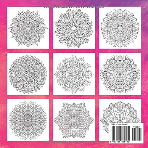 100 Mandalas - Libro de Colorear para Adultos: Libros para colorear antiestrés con mandalas (Spanish Edition)