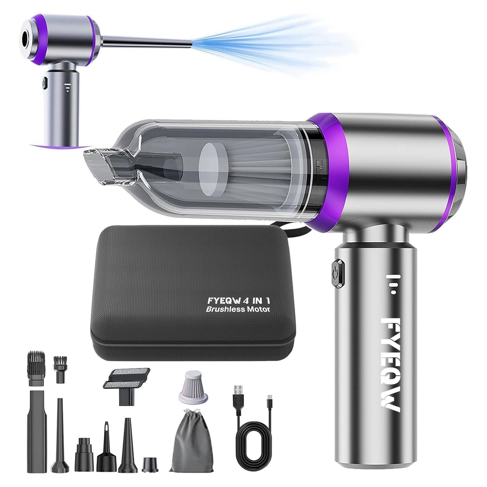 Aspiradora de Mano Inalámbrica DYNGSHOO UP1981 21000 PA