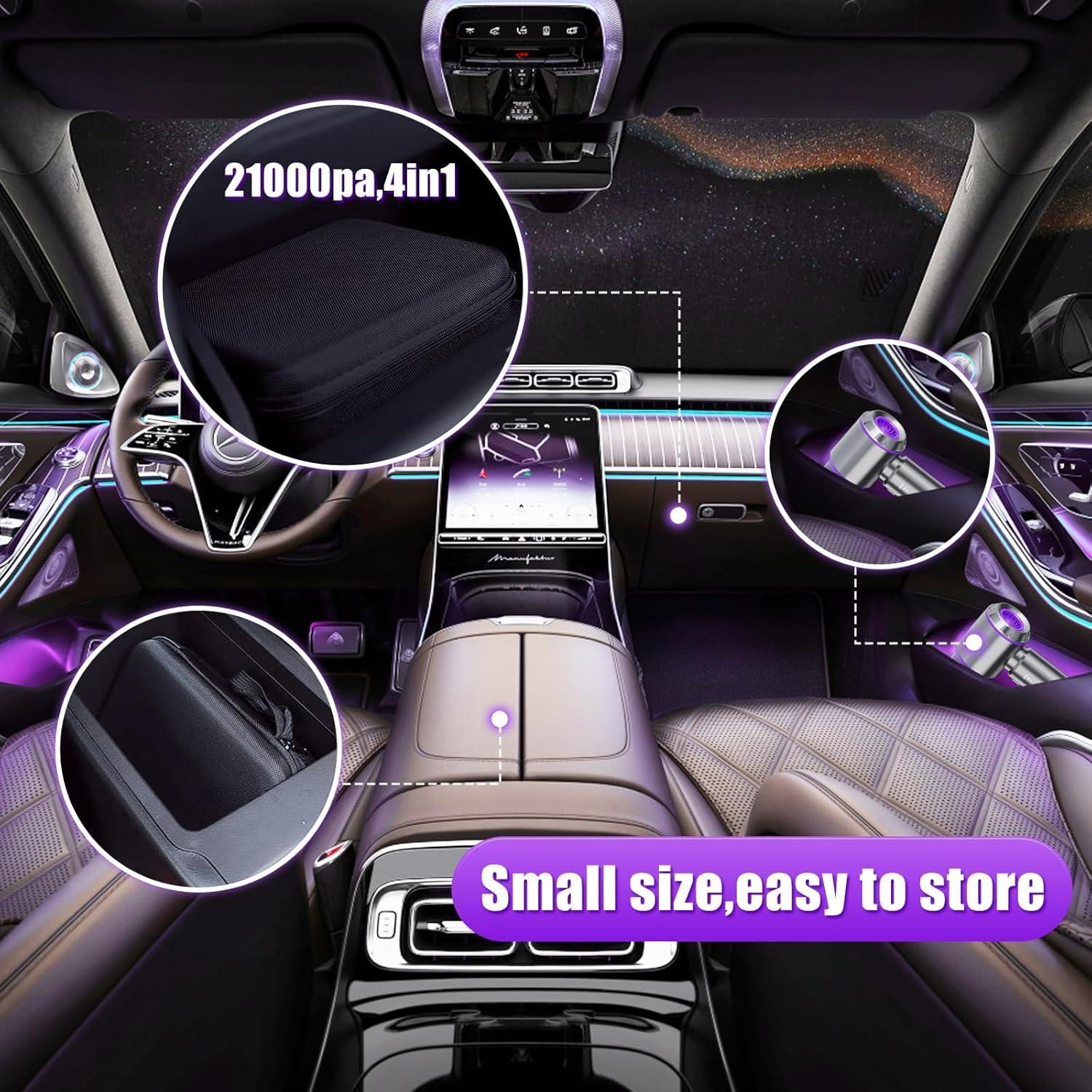 Aspiradora de Mano Inalámbrica DYNGSHOO UP1981 21000 PA