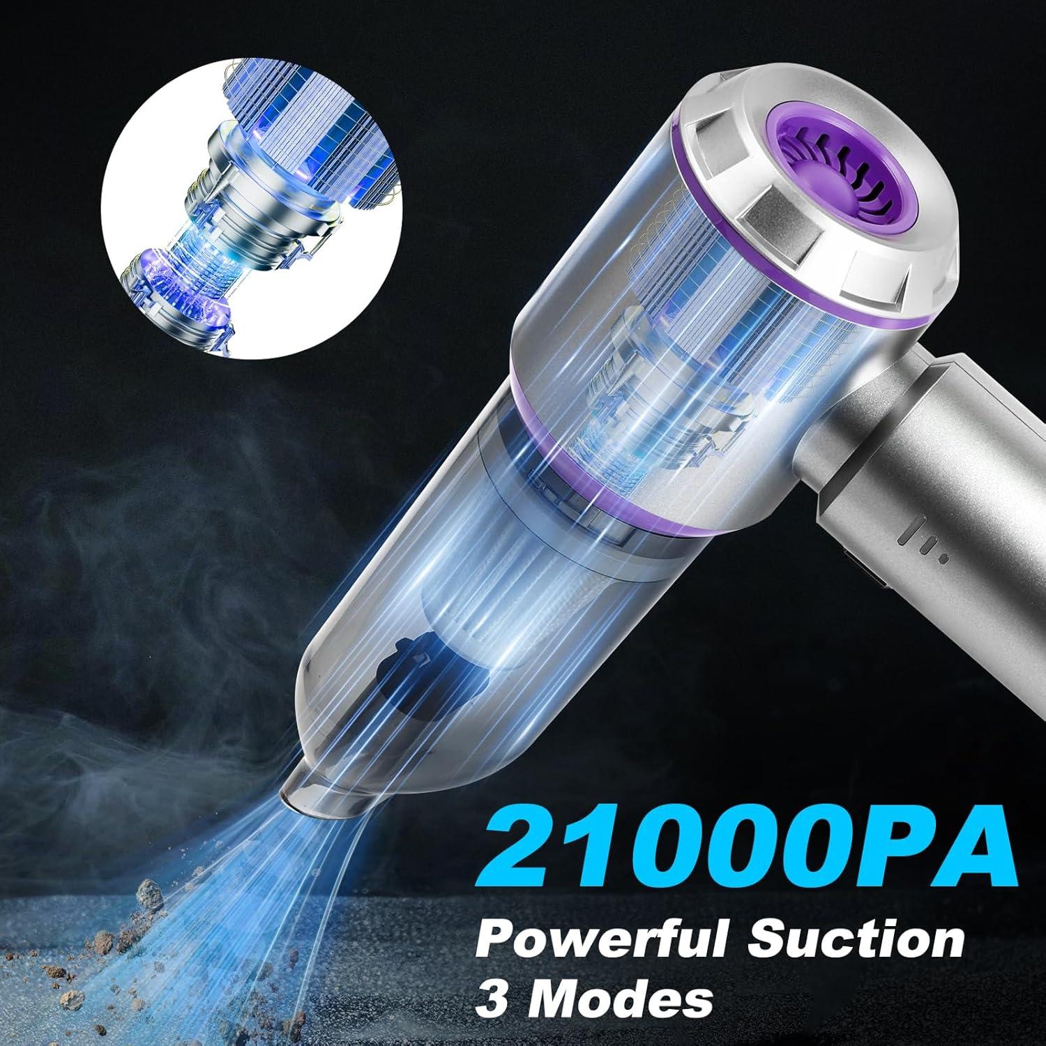 Aspiradora Portátil Hochinchow para Coche 100W 3 Niveles