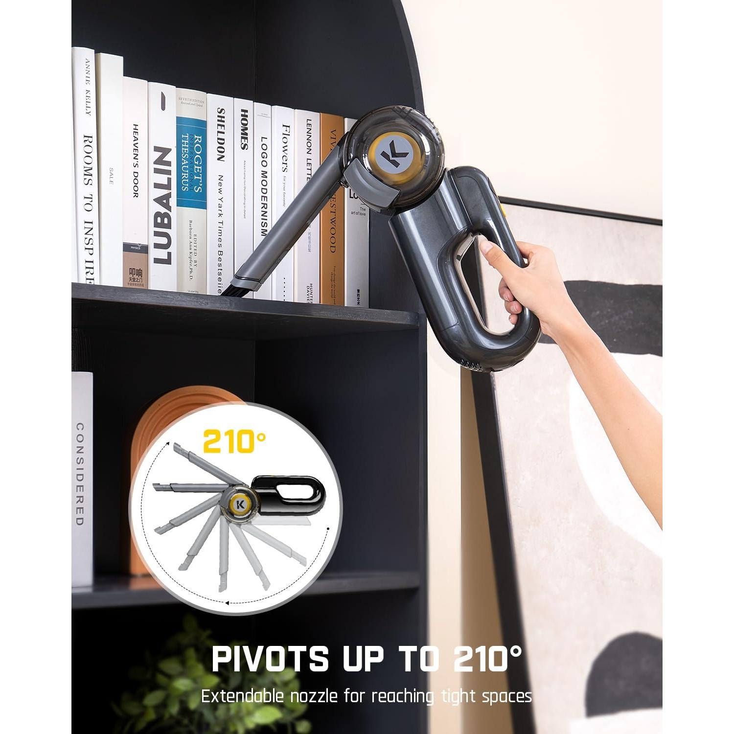 Aspiradora de Mano Fanttik Fold V10 Ultra Deluxe 17000Pa