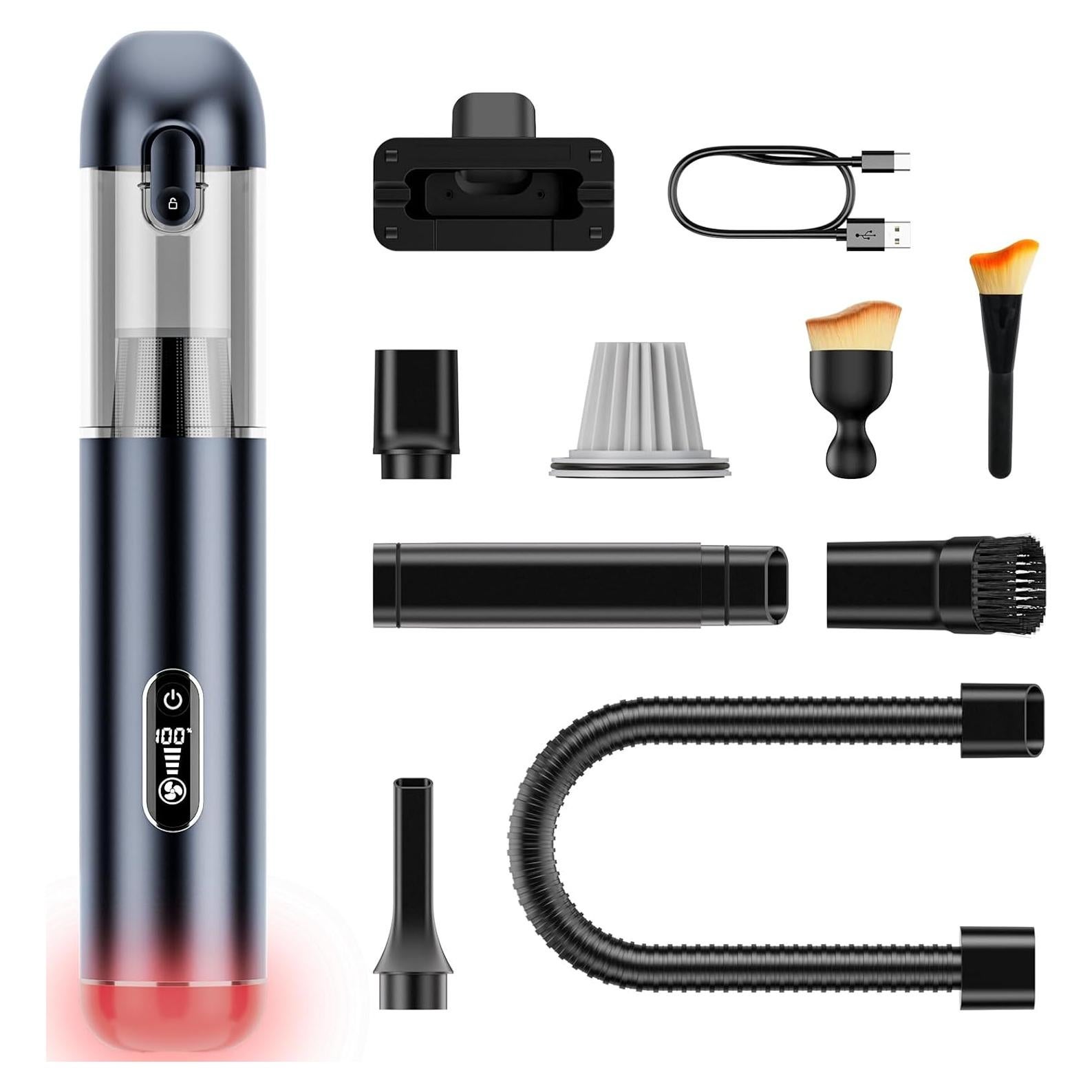 Aspiradora Portátil Inalámbrica Holyask V11S 18000PA 3 Modos