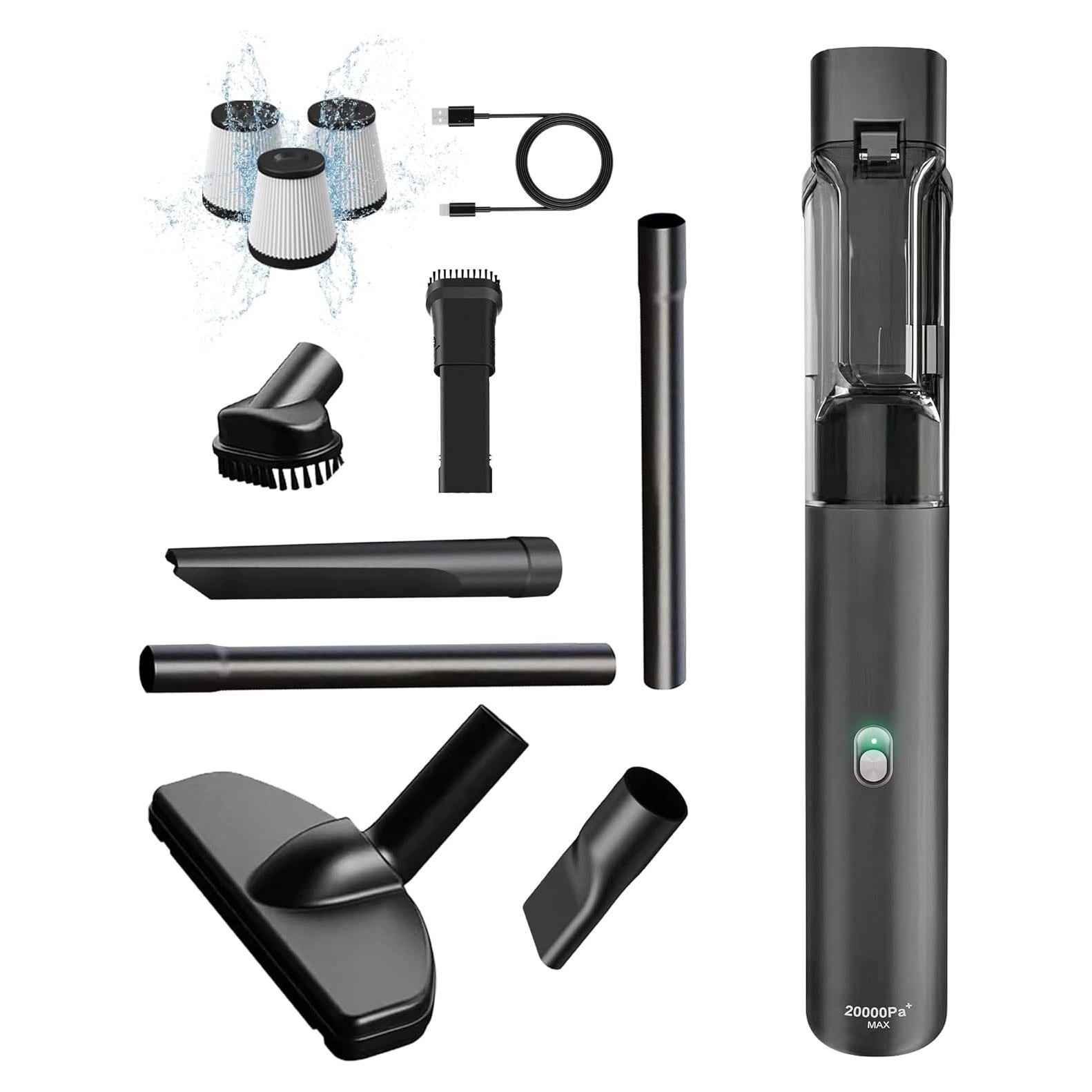 Aspiradora de Coche Portátil Hobetter VX MAX 20000Pa Inalámbrica