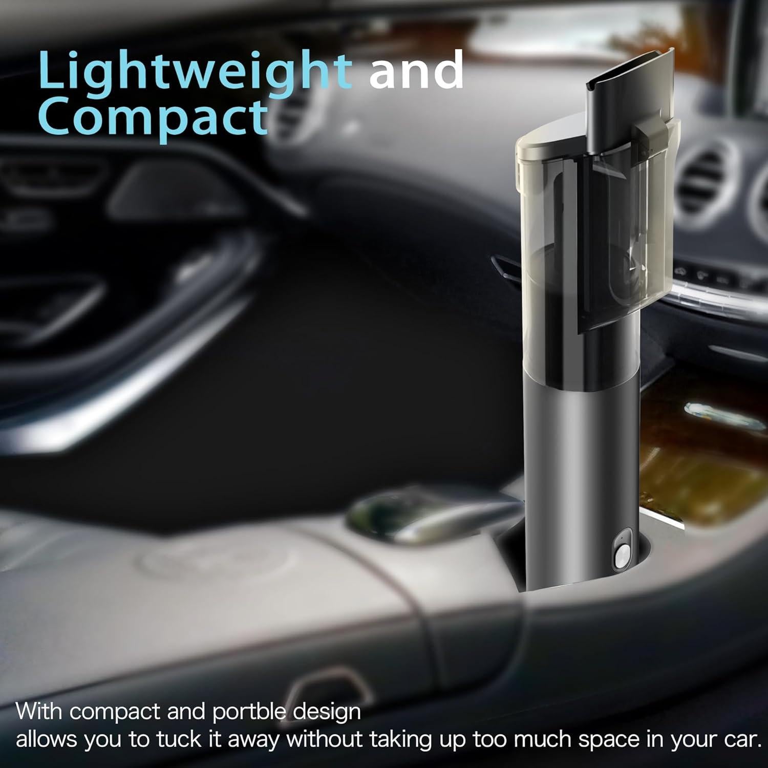 Aspiradora de Coche Portátil Hobetter VX MAX 20000Pa Inalámbrica