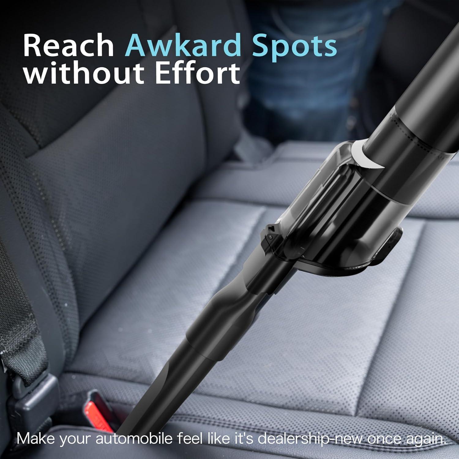 Aspiradora de Coche Portátil Hobetter VX MAX 20000Pa Inalámbrica