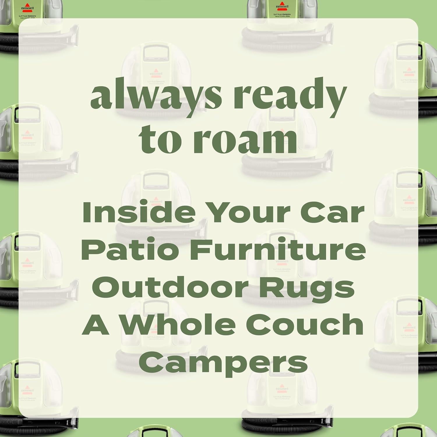 Limpiador Portátil Sin Cable Bissell Little Green Mini 3.18 kg