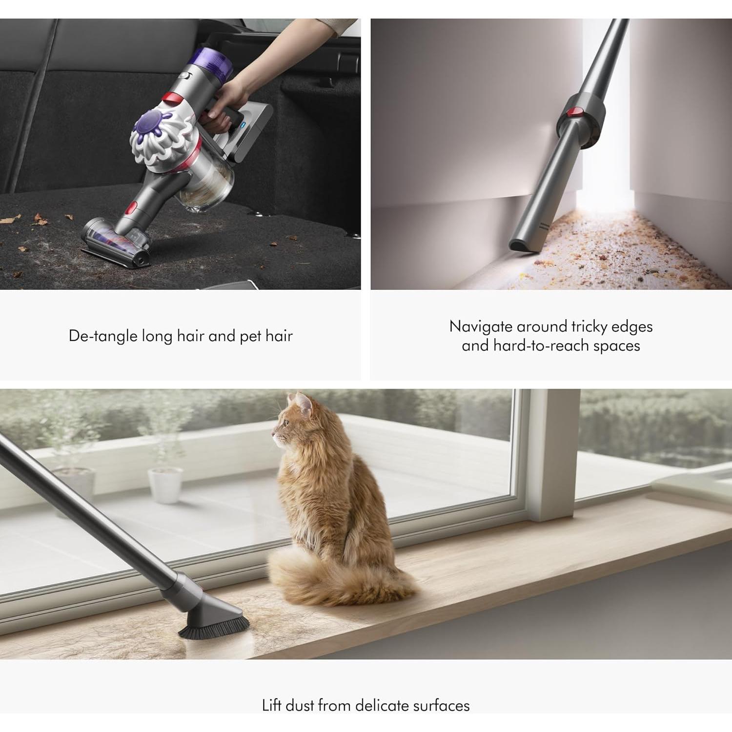 Aspiradora Inalámbrica Dyson V8 Plus 1400W 40min Mascotas