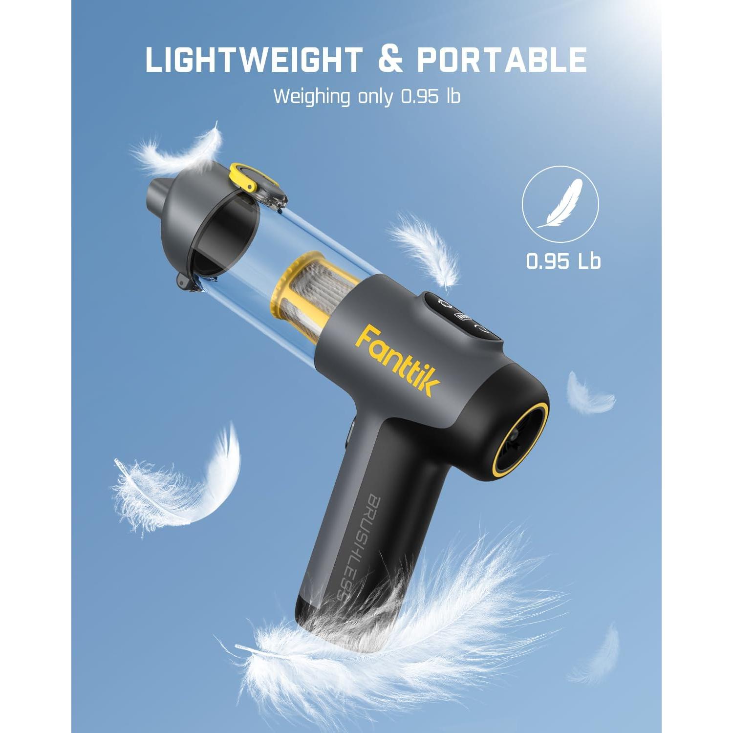 Aspiradora de Coche Fanttik Slim V9 Mix 4 en 1 Inalámbrica