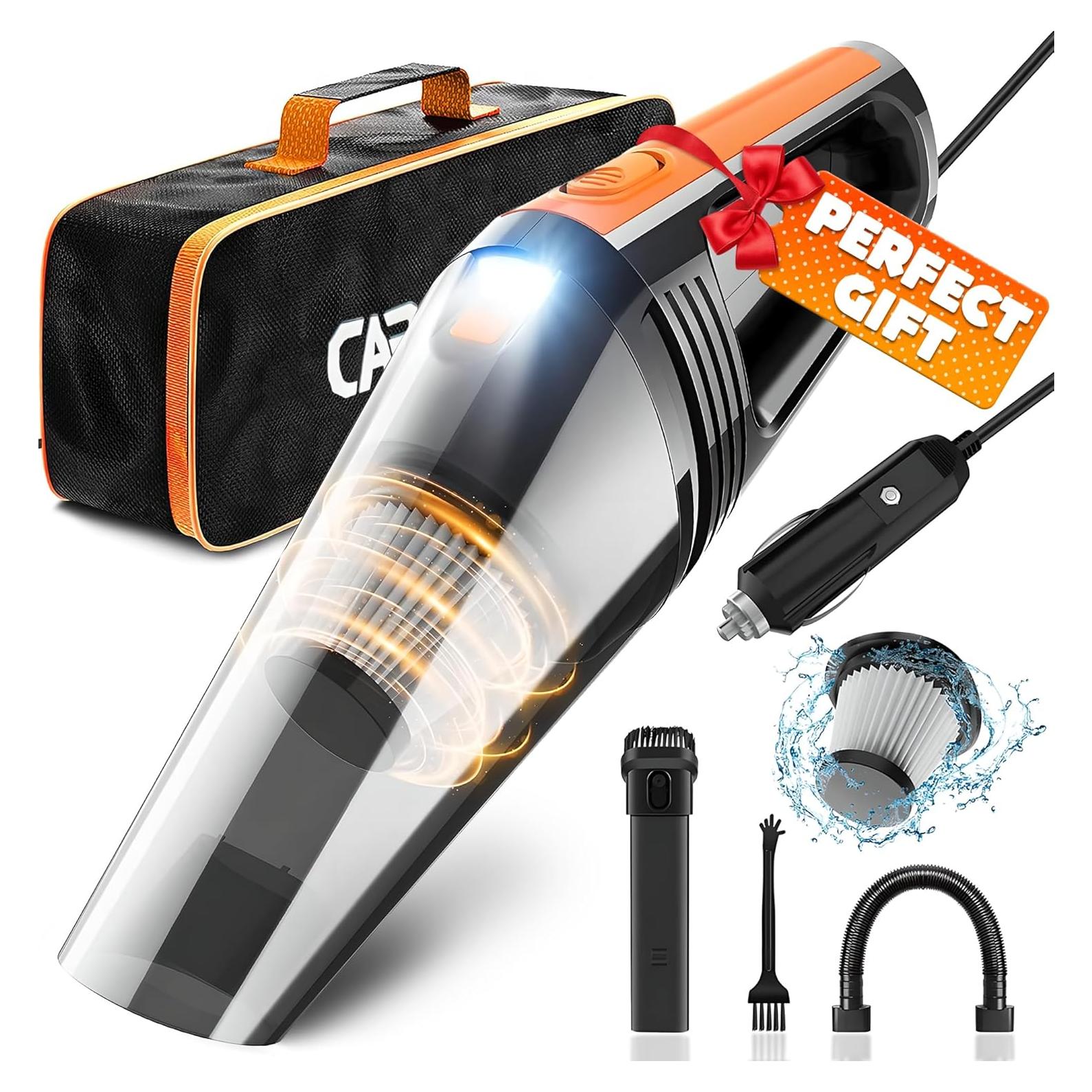 Aspiradora Portátil SYAYVO VC003B 8000PA 100W con Luz LED