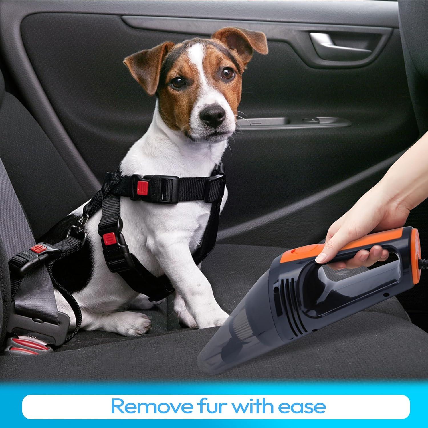 Aspiradora Portátil SYAYVO VC003B 8000PA 100W con Luz LED