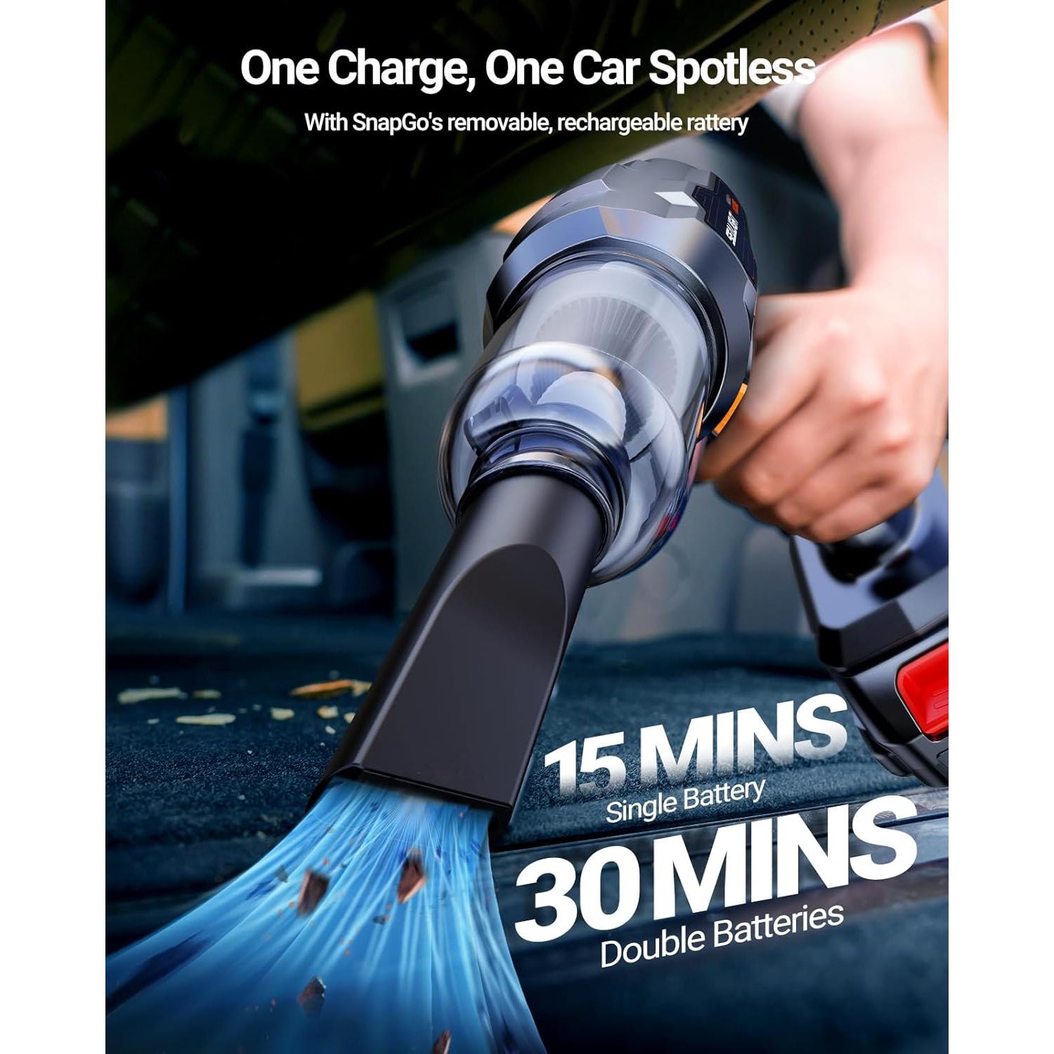 Aspiradora Portátil Inalámbrica SEALIGHT X1 Plus 21000PA