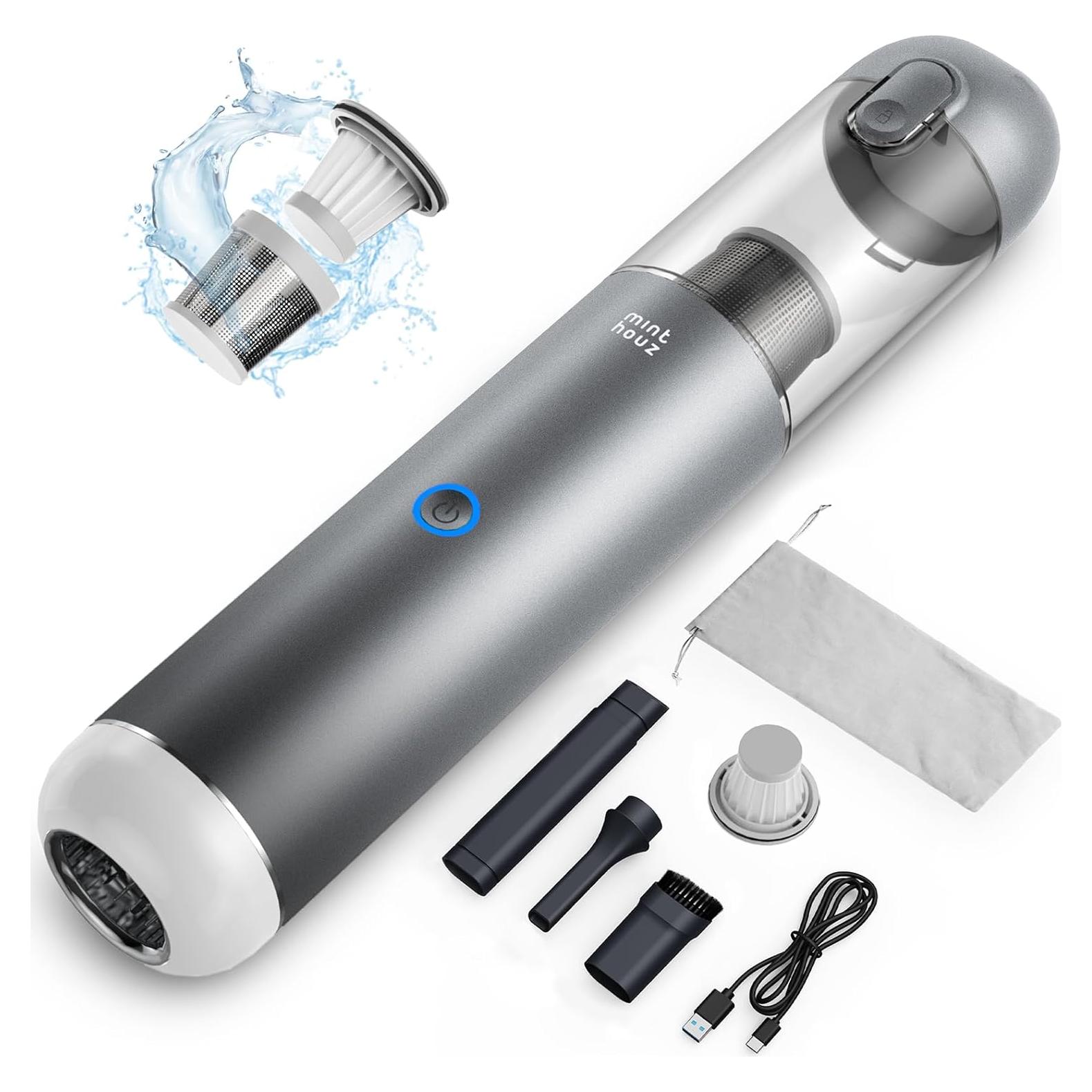 Aspiradora de Coche Portátil Minthouz L011G 120W 17000Pa