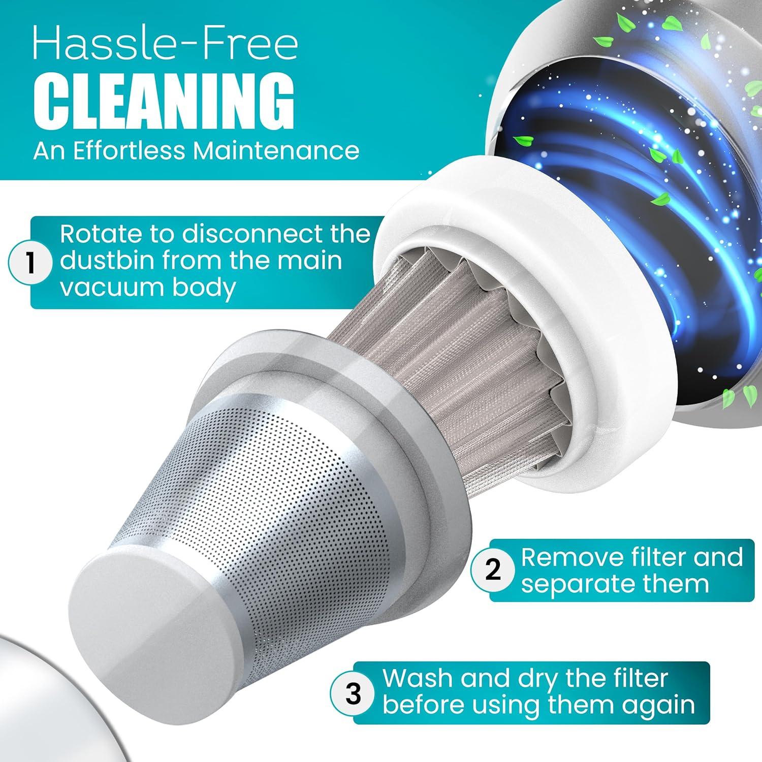 Aspiradora portátil Assani 3 en 1 15000PA inalámbrica con estuche