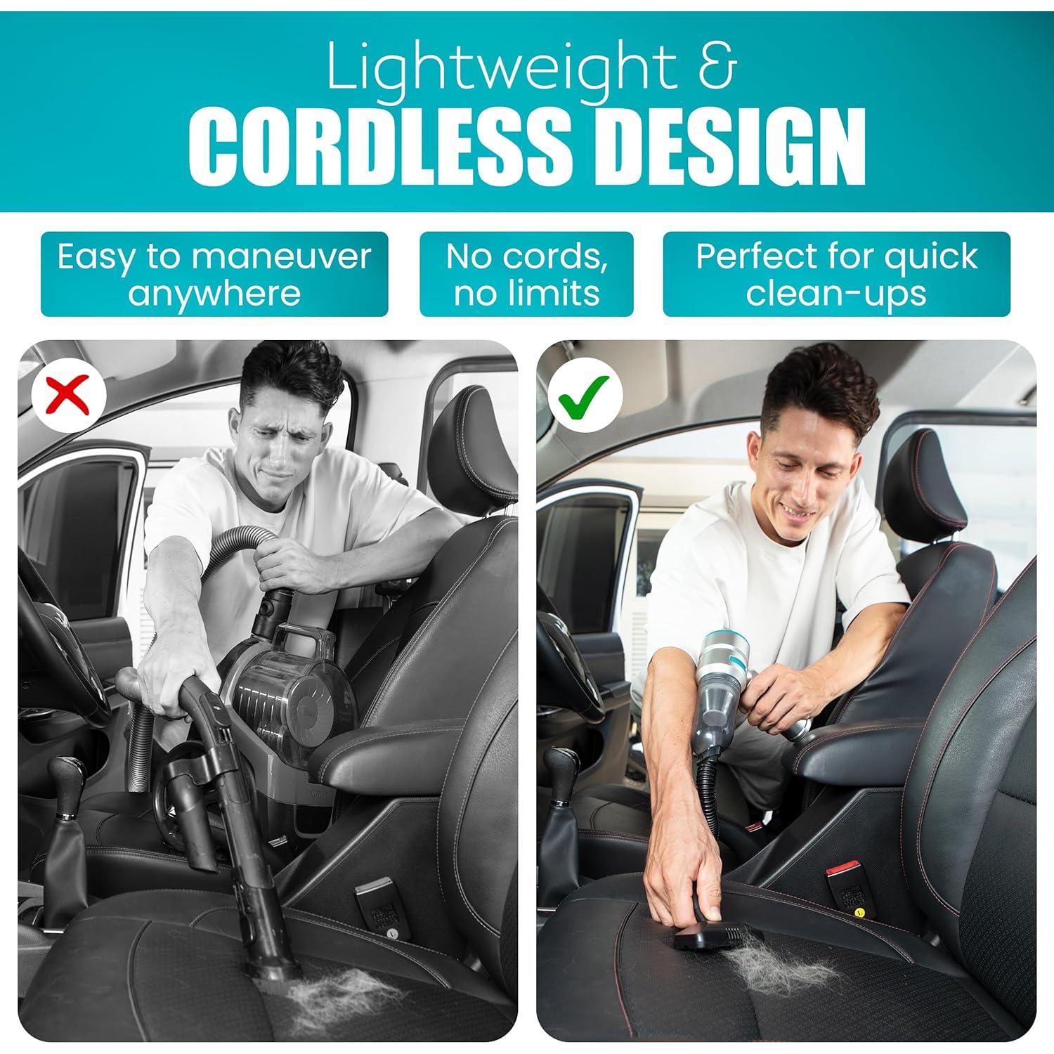 Aspiradora portátil Assani 3 en 1 15000PA inalámbrica con estuche