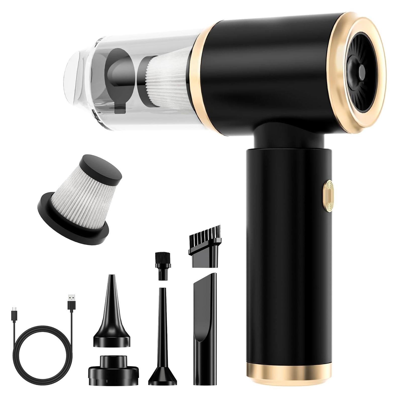 Aspiradora de Mano Portátil LAZYROSY WZ-VC320 20000PA Sin Cable