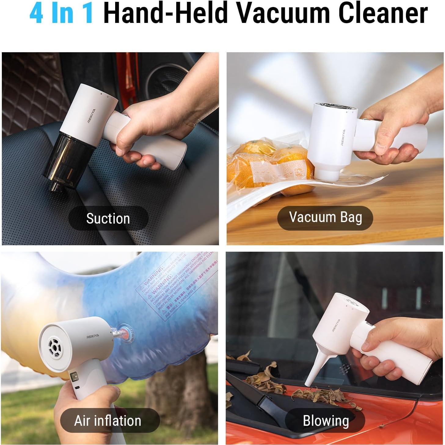 Aspiradora de Coche Inalámbrica Portátil 4 en 1 AP10 14KPA