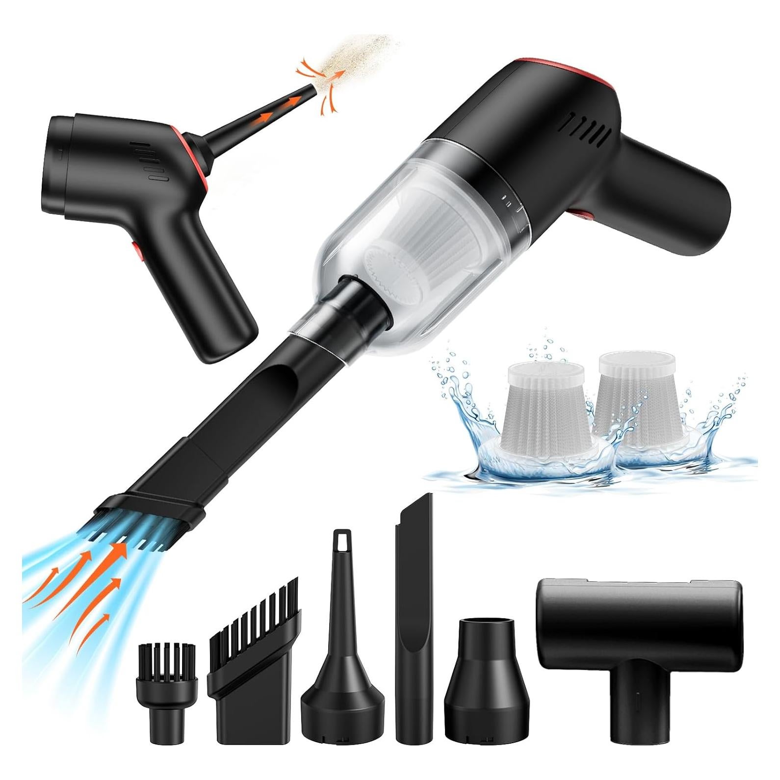 Aspiradora Inalámbrica APPS2Car WT-US-CV1 9000Pa 3 en 1