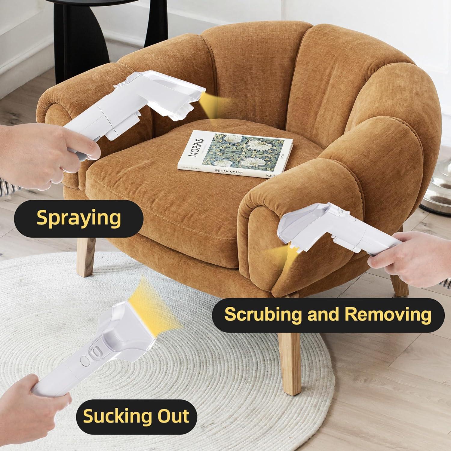 Limpiador de Alfombra WECLEAN C1 400W 1L Blanco