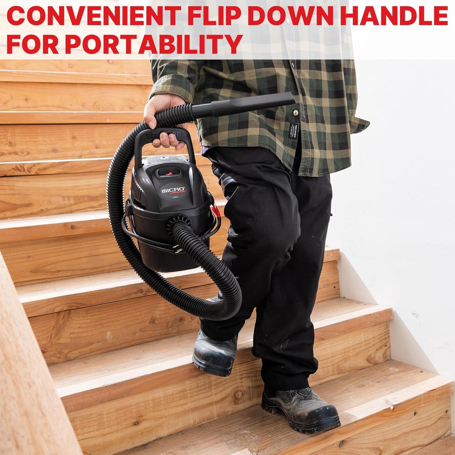 Aspiradora Húmeda/Seca Shop-Vac 2021005 3.78L 1.0 HP Portátil