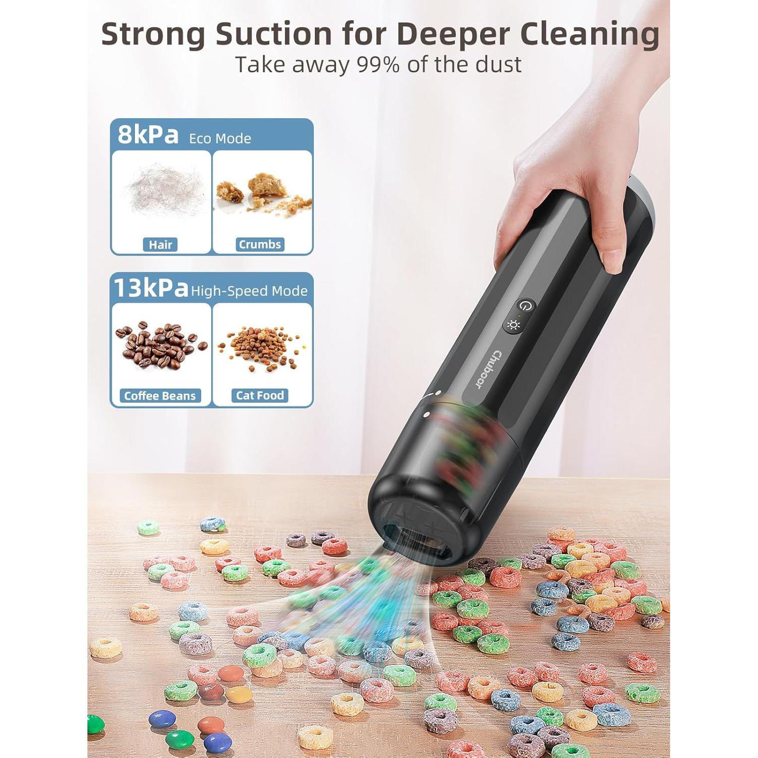 Aspiradora de Mano Inalámbrica Chuboor P13 120W 14kPa