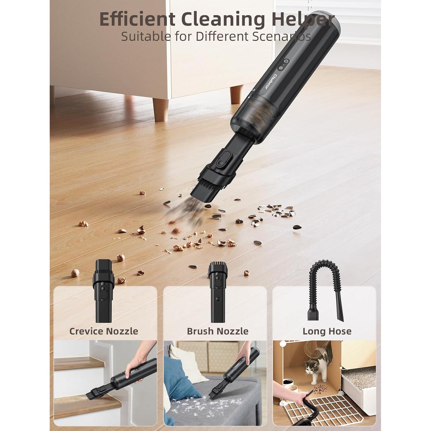 Aspiradora de Mano Inalámbrica Chuboor P13 120W 14kPa