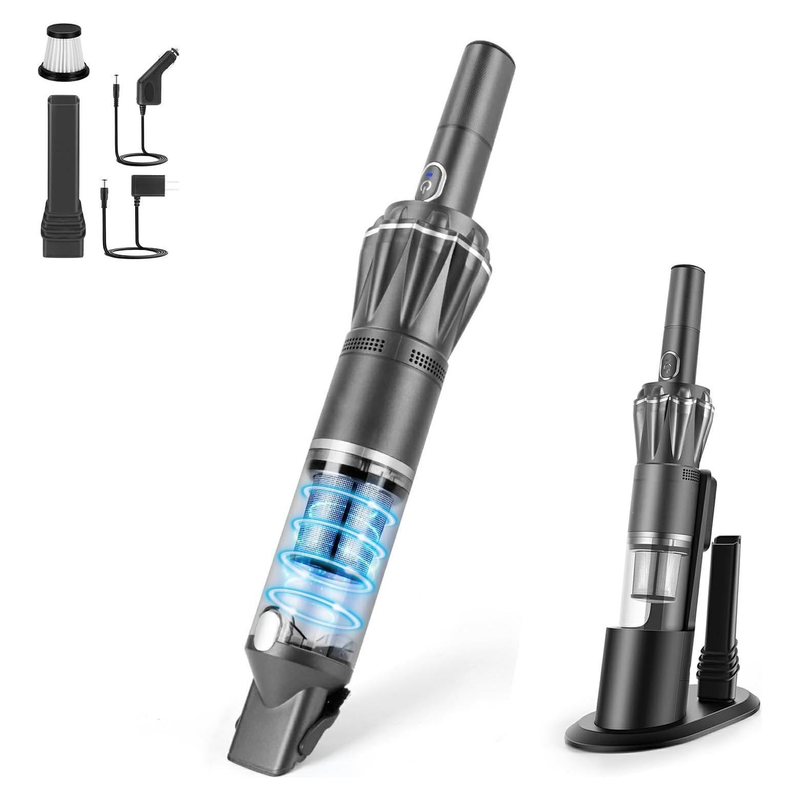 Aspiradora de Mano Inalámbrica HIKALION K12GR 25000PA 0.45kg