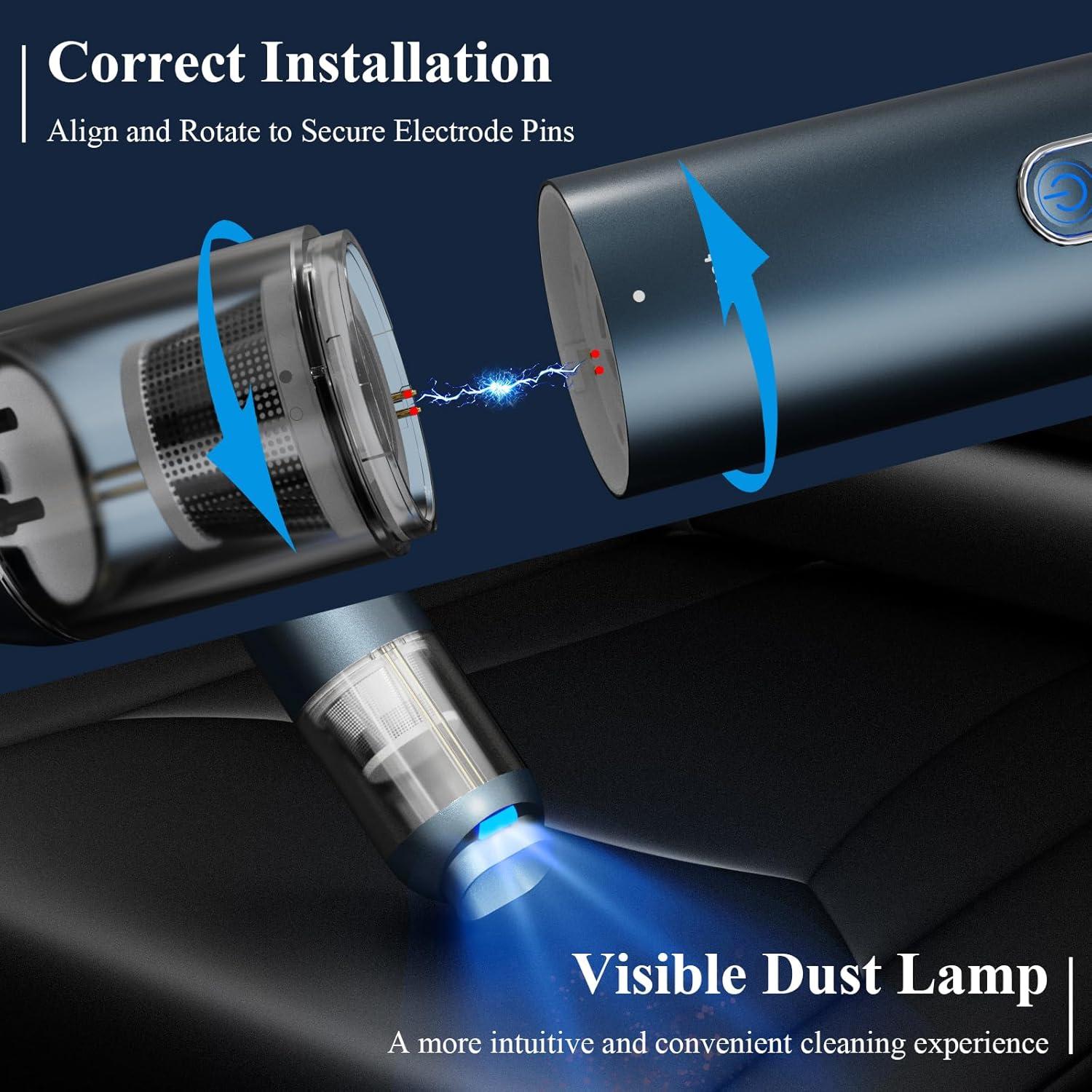 Aspiradora de Coche Inalámbrica Minthouz MT-L020 15000PA