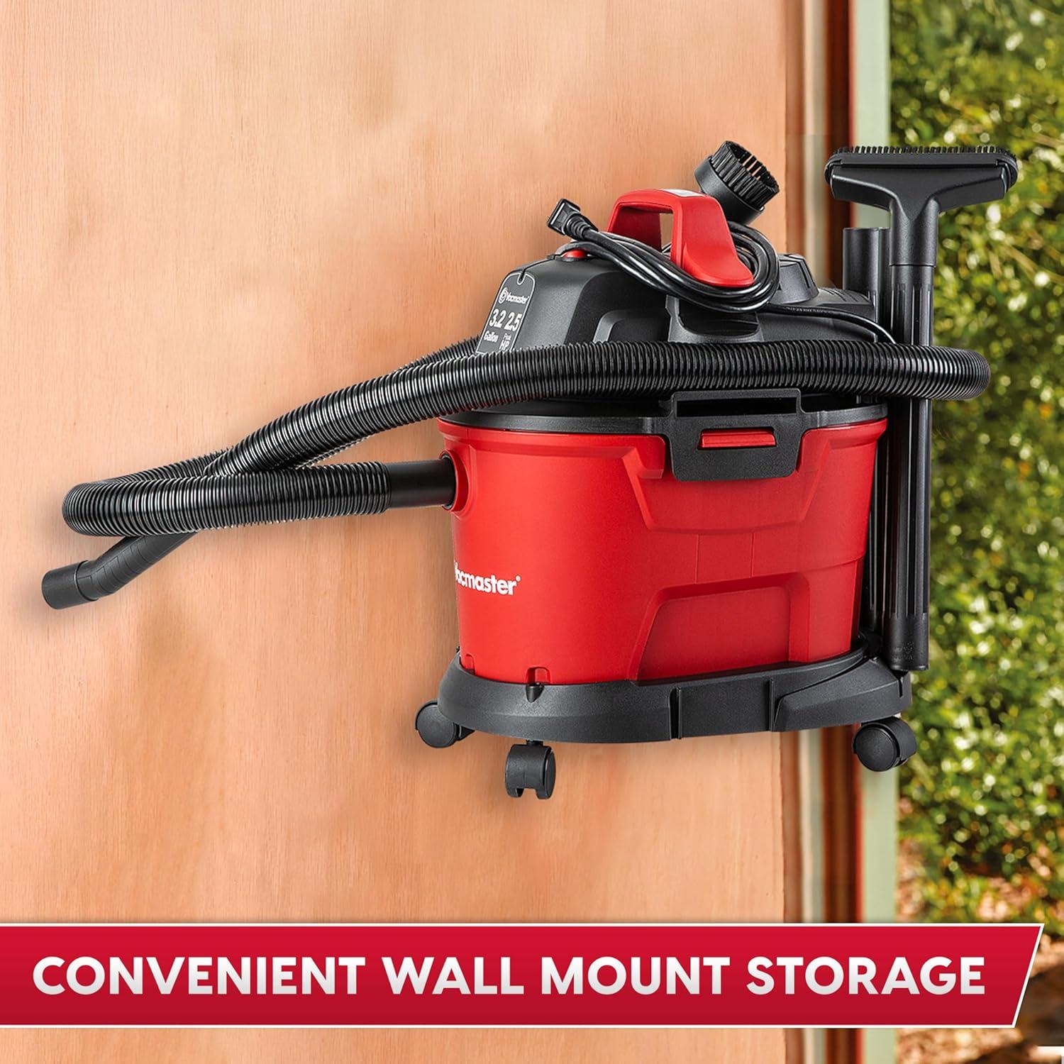 Aspiradora Húmeda/Seca Vacmaster VHB305M 3.2 Galones 2.5 HP