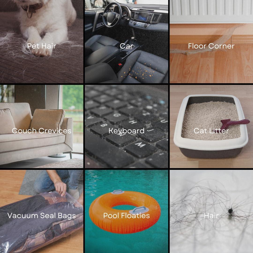 Aspiradora de Coche de Mano AireLux 20000 PA Inalámbrica 4 en 1