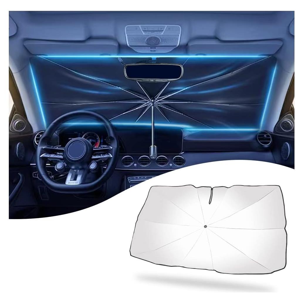 Sombra para Parabrisas de Automóvil OFBAND 140x78 cm UV