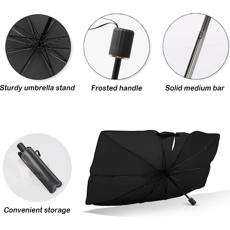 Sombra para Parabrisas de Automóvil OFBAND 140x78 cm UV