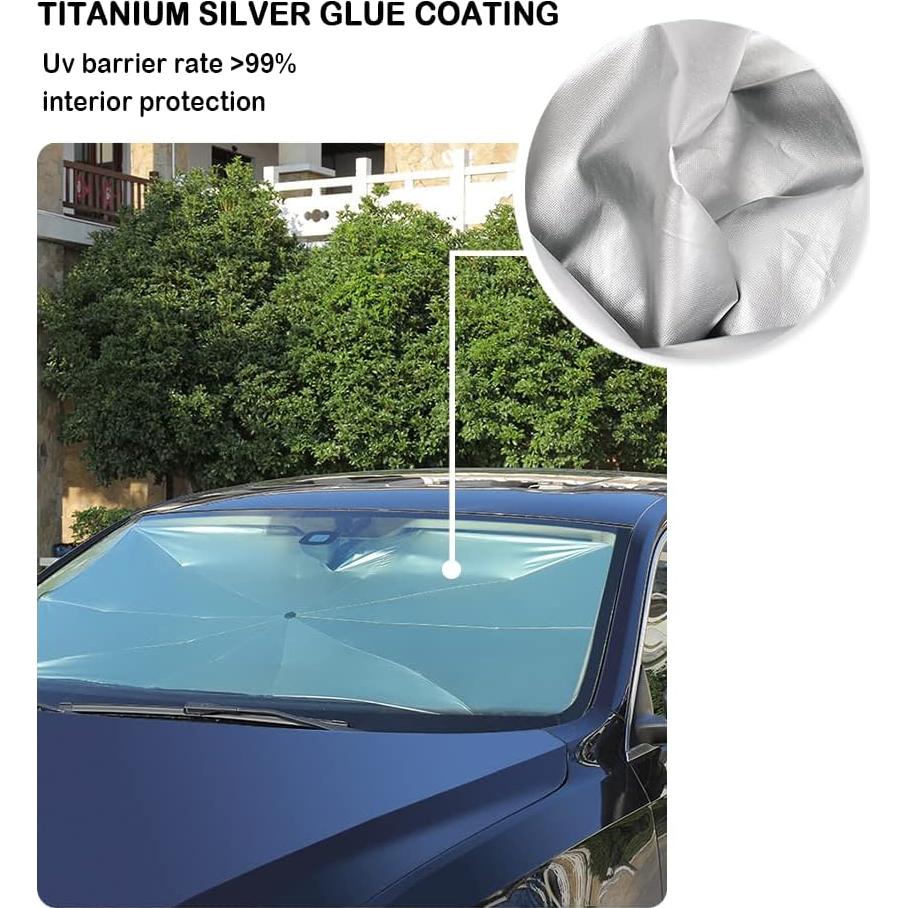 Sombra para Parabrisas de Automóvil OFBAND 140x78 cm UV