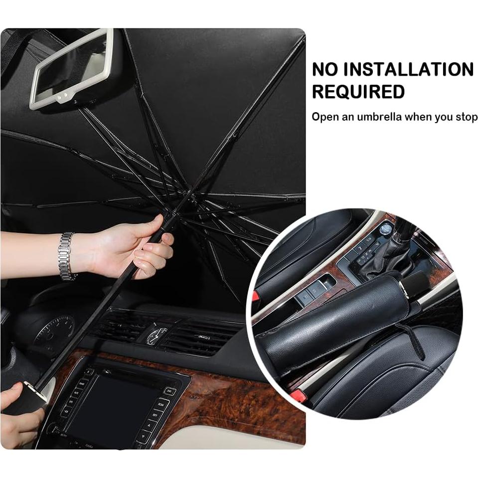 Sombra para Parabrisas de Automóvil OFBAND 140x78 cm UV