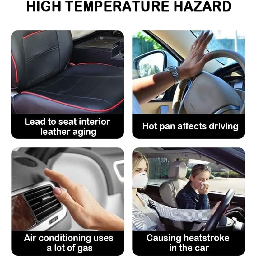 Sombra para Parabrisas de Automóvil OFBAND 140x78 cm UV