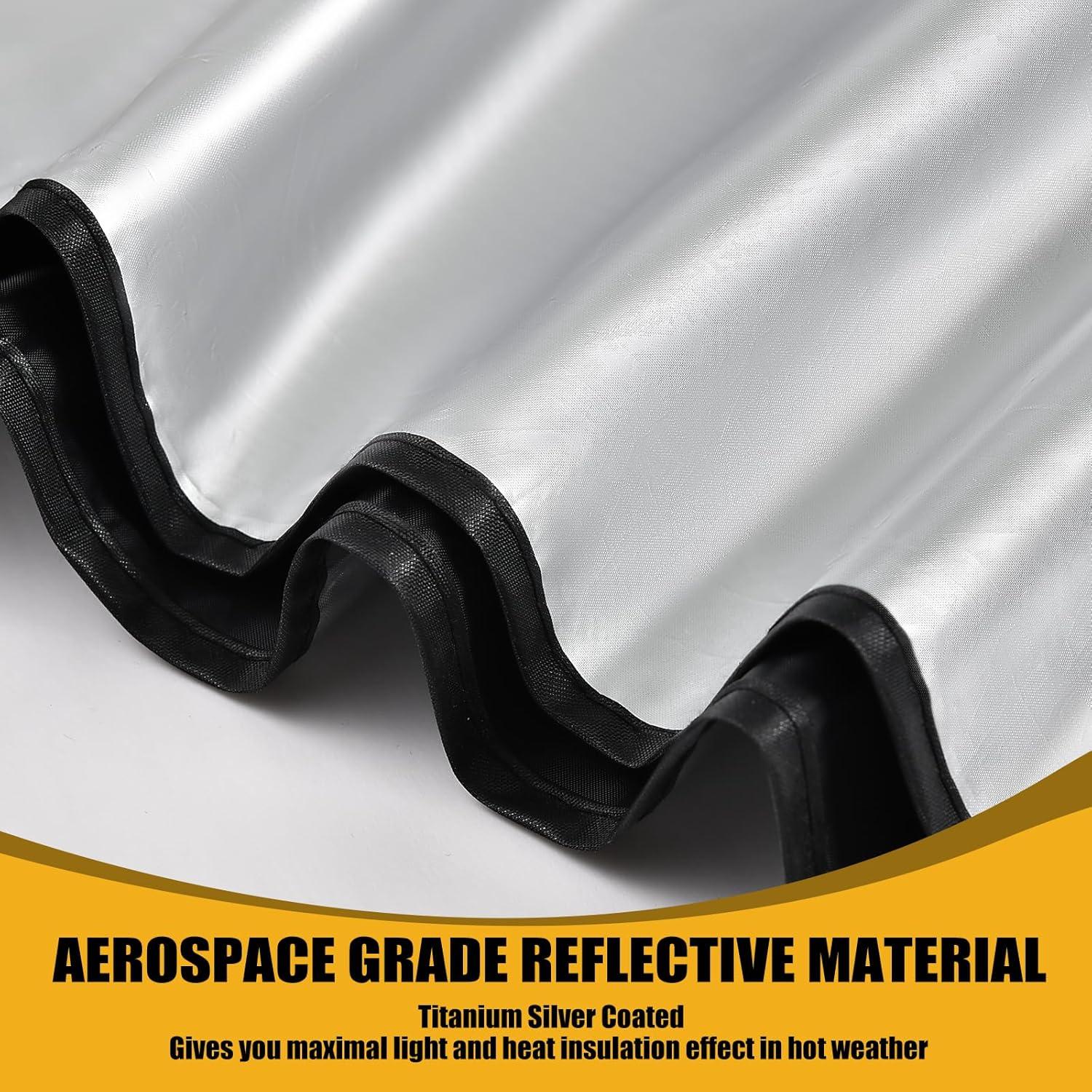 Protector Solar Plegable para Parabrisas Clothclose 149.86x83.82cm