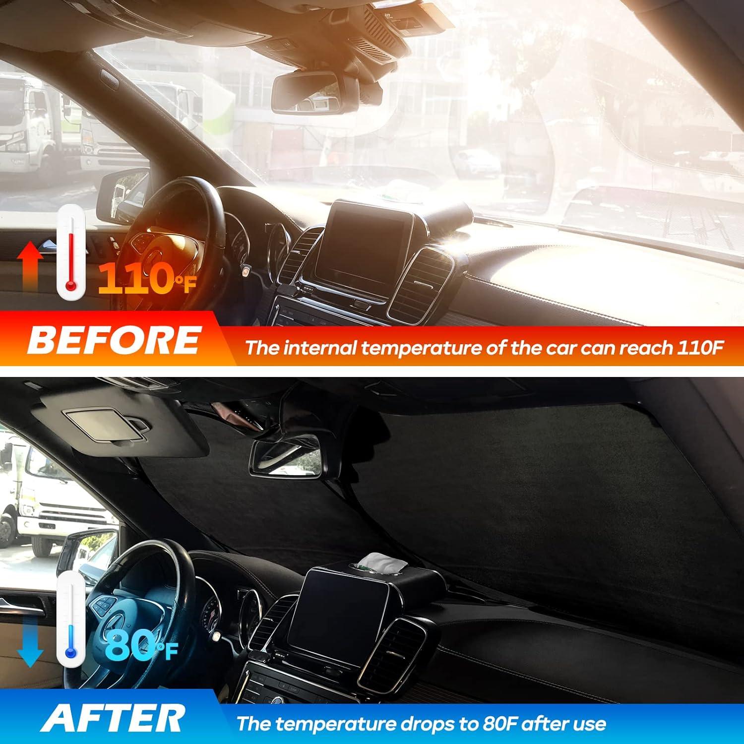 Protector Solar Plegable Tavaleu para Parabrisas Mediano 150x80cm