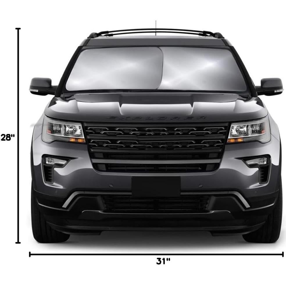 Protector Solar Plegable Magnelex para Parabrisas Universal 71x79cm