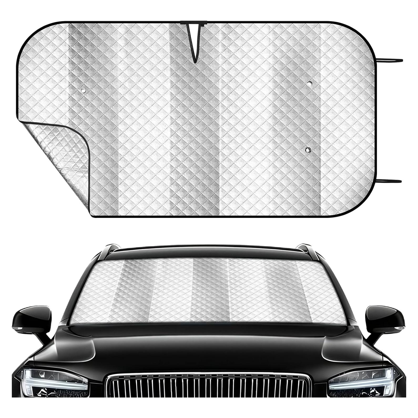 Protector Solar para Parabrisas Clothclose Plata 139.7x69.85 cm