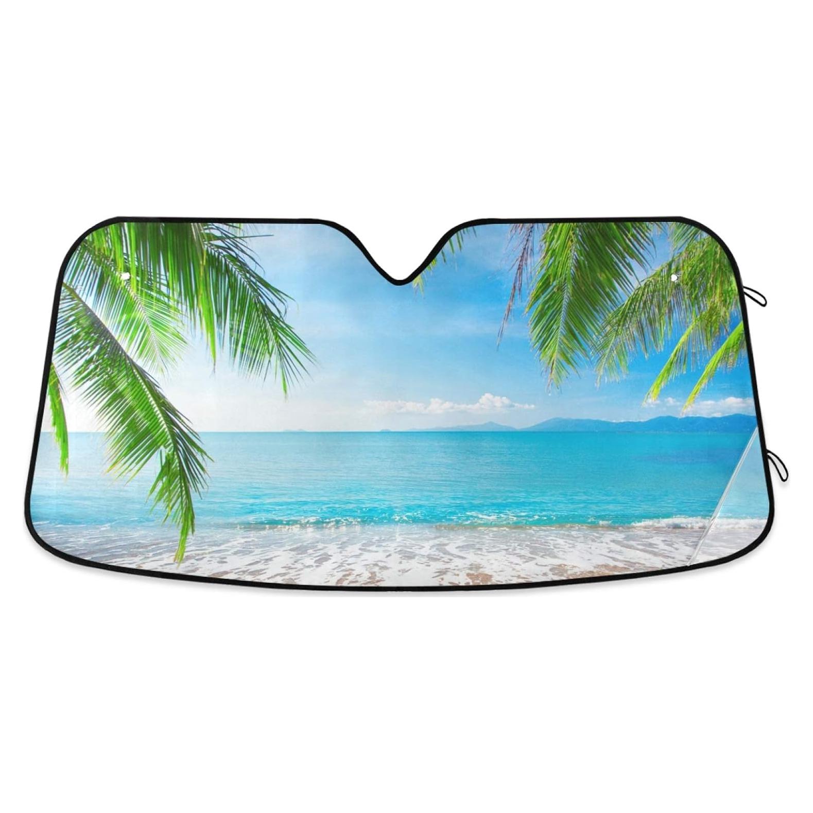 Sombra de Parabrisas Senya Plegable 139.7x70.1cm UV Playa 1