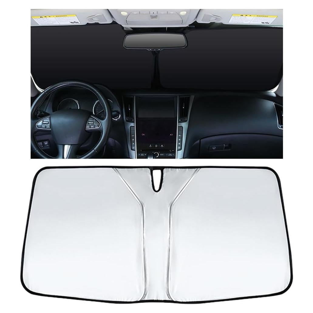 Protector Solar para Parabrisas Couslcd 141.8x69.9cm Plegable